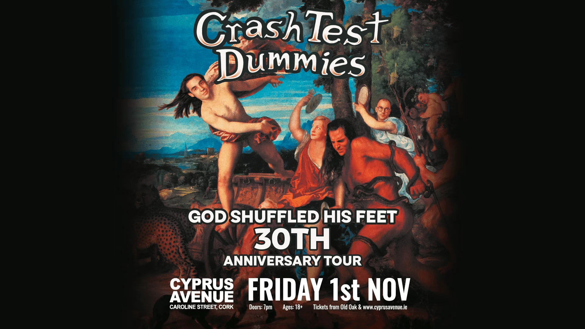 Crash Test Dummies – 30th Anniversary God Shuffled His Feet Album Tour