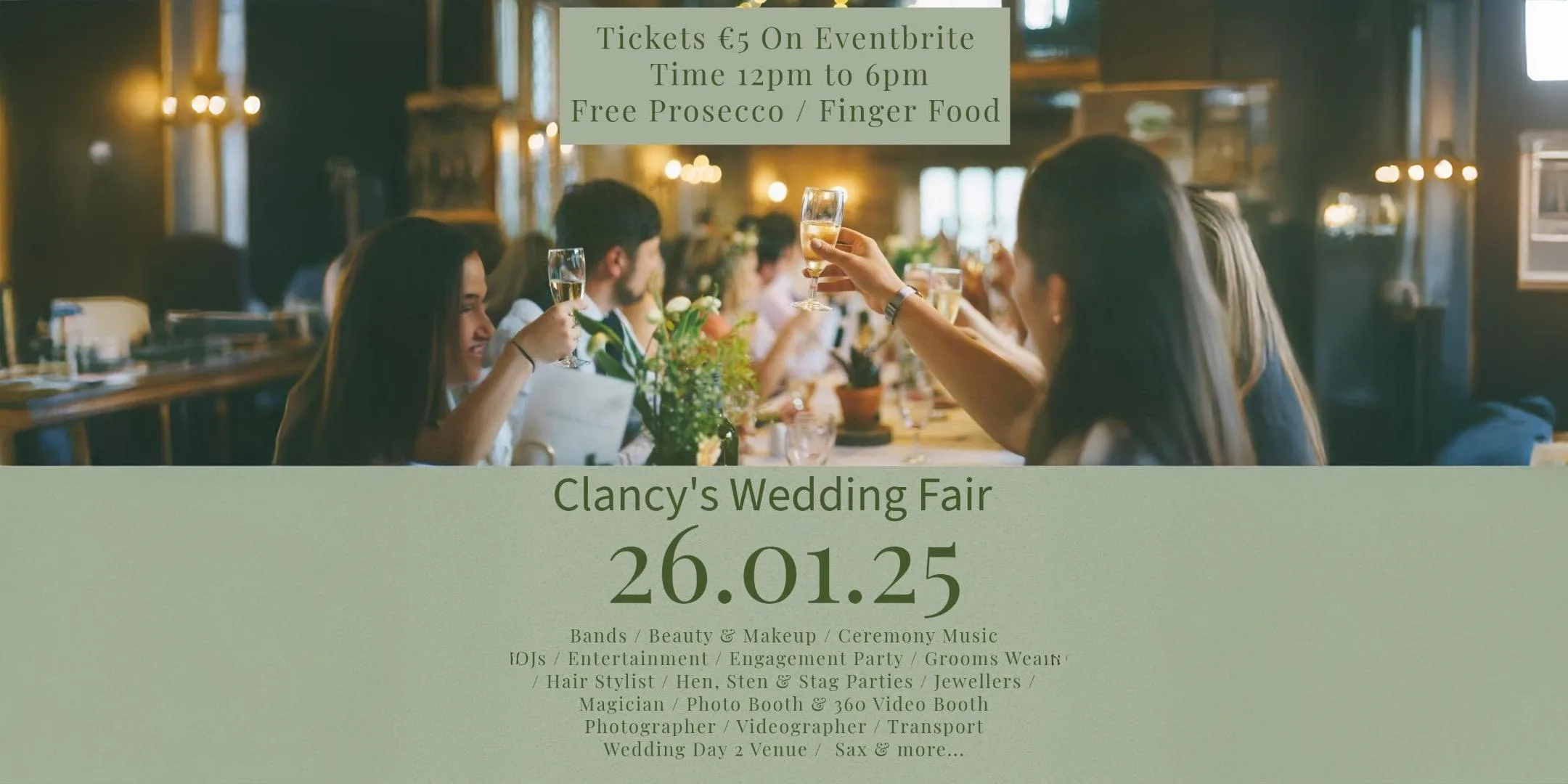 Wedding Fair @ Clancys